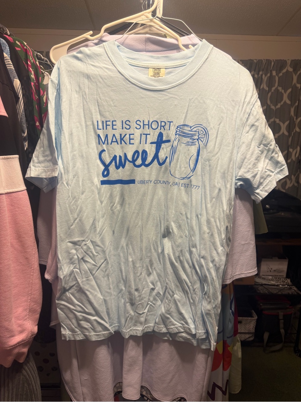 Men's Comfort Colors T-shirt Tag